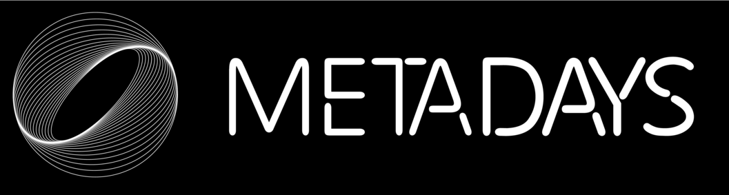 LOGO METADAYS Logo Blanc 2 1